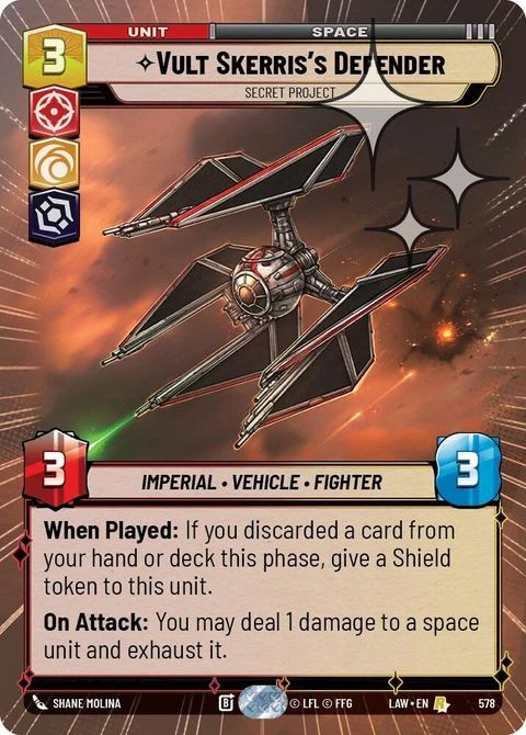 Vult Skerris's Defender (578) - Hyperspace Foil