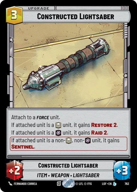 Constructed Lightsaber (763)